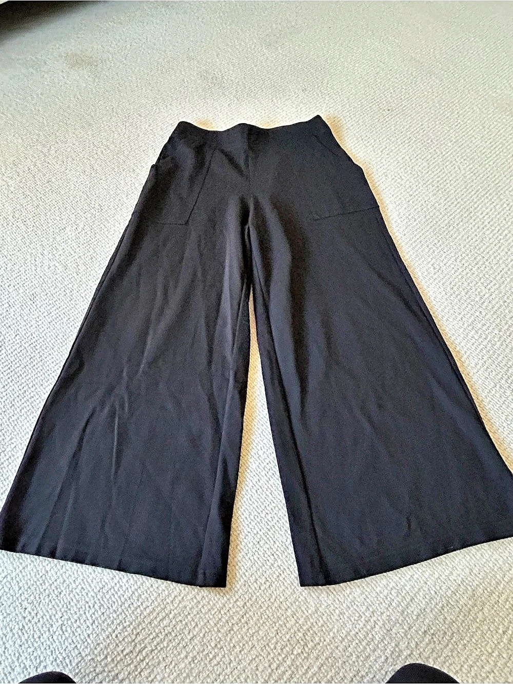 Max Studio Wide Leg Pants in Black Size Small Like New